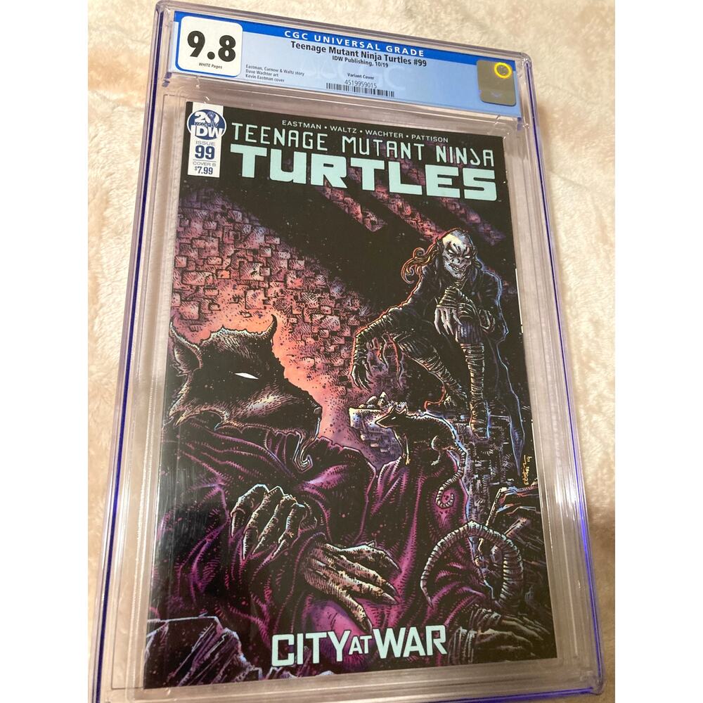 Comic Teenage Mutant Ninja Turtles #99 2019 CGC 9.8 Eastman Varian TMNT IDW